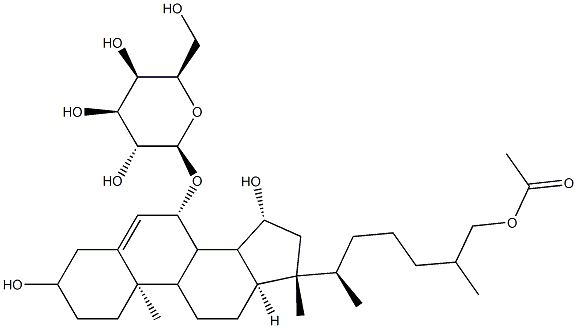 101691-12-7 [(25R)-26-(Acetyloxy)-3β,15α-dihydroxycholest-5-en-7α-yl] β-D-galactopyranoside