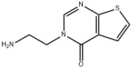 3-(2-aminoethyl)thieno[2,3-d]pyrimidin-4(3H)-one Structure