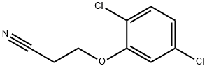 3-(2,5-dichlorophenoxy)propanenitrile Structure