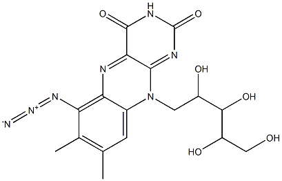 6-azidoriboflavin,101760-83-2,结构式