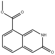 3-Hydroxy-isoquinoline-8-carboxylic acid methyl ester,1017969-33-3,结构式