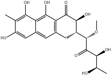 chromomycinone,10183-93-4,结构式