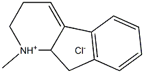 1H-Indeno[2,1-b]pyridine,2,3,9,9a-tetrahydro-1-methyl-, hydrochloride (1:1) 结构式