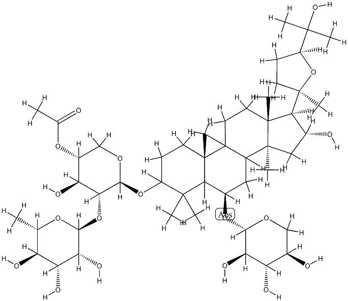 astrasieversianin XI 结构式