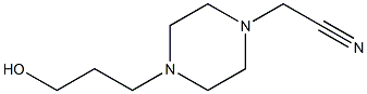 1-Piperazineacetonitrile,4-(3-hydroxypropyl)-(6CI,9CI)|