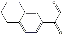 2-Naphthaleneacetaldehyde, 5,6,7,8-tetrahydro-α-oxo- Structure