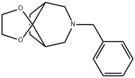 3- Benzyl -3-spiro[bicyclo[3.2.1]cyclooctane-8,2'-[1,3]Dioxane] Structure