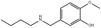 5-[(butylamino)methyl]-2-methoxyphenol Structure