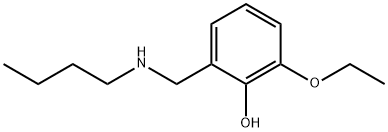 2-[(butylamino)methyl]-6-ethoxyphenol,1019490-15-3,结构式