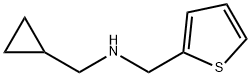 (cyclopropylmethyl)(thiophen-2-ylmethyl)amine 结构式