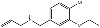 2-ethoxy-4-[(prop-2-en-1-ylamino)methyl]phenol, 1019560-97-4, 结构式