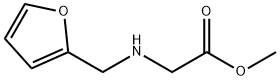methyl 2-[(furan-2-ylmethyl)amino]acetate 化学構造式