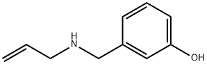 3-[(prop-2-en-1-ylamino)methyl]phenol, 1019612-84-0, 结构式