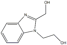 1-Benzimidazoleethanol,2-(hydroxymethyl)-(6CI) Struktur