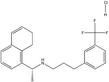 1-NaphthaleneMethanaMine, 7,8-dihydro-α-Methyl-N-[3-[3-(trifluoroMethyl)phenyl]propyl]-, hydrochloride (1:1), (αR)-