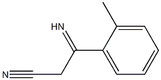 Benzenepropanenitrile,  -bta--imino-2-methyl-,102065-68-9,结构式