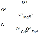 Cadmium oxide (CdO), solid soln. with magnesium oxide, tungsten oxide (WO3) and zinc oxide Structure