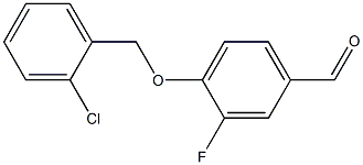 1021231-05-9 4-[(2-chlorophenyl)methoxy]-3-fluorobenzaldehyde