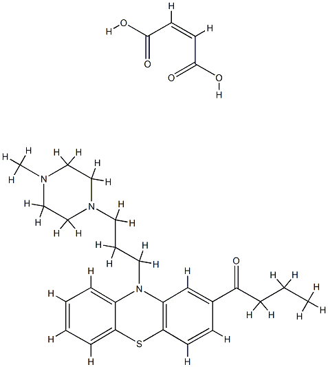 Butaperazine Maleate 结构式