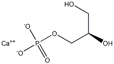 [2R,(-)]-Glycerin 3-(phosphoric acid calcium) salt Struktur