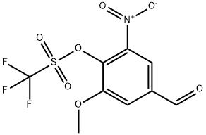 1021493-52-6 4-甲酰基-2-甲氧基-6-硝基苯基三氟甲磺酸盐