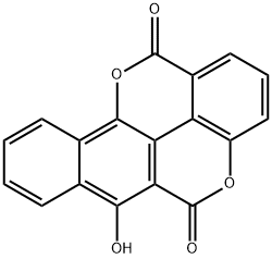 6-HYDROXY-BENZO[H]CHROMENO[5,4,3-CDE]CHROMENE-5,12-DIONE Structure