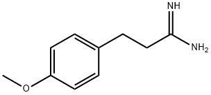 3-(4-methoxyphenyl)propanamidine Struktur