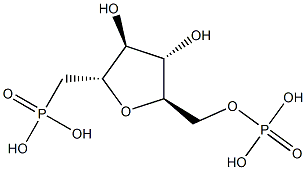 2,5-anhydro-1-deoxy-1-phosphonohexitol-6-phosphate,102292-66-0,结构式