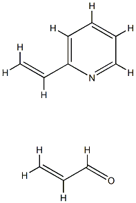 vinylpyridine-acrolein copolymer Structure