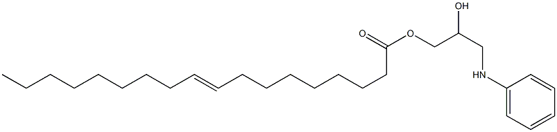 3-(N-phenylamino)-1,2-propanediol 1-oleoyl ester 结构式