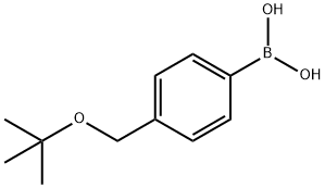 4 - (叔丁氧基甲基)苯硼酸,1024017-53-5,结构式