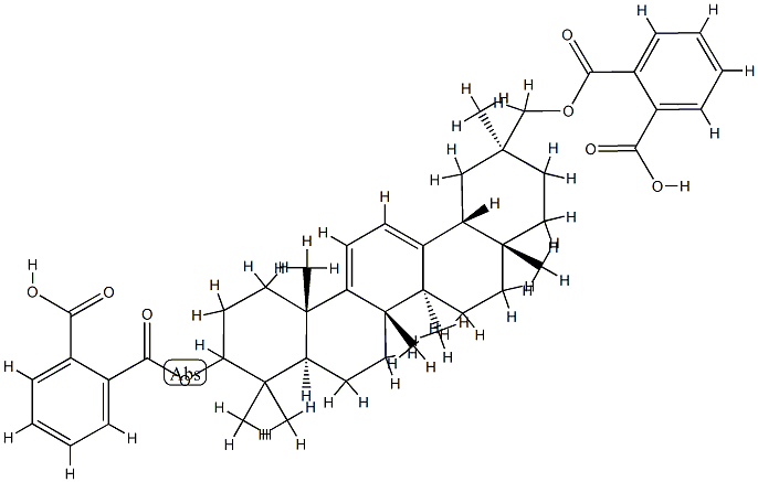 102416-28-4 18-olean-9(11),12-diene-3,30-diol dihemiphthalate