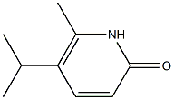 2(1H)-Pyridone,5-isopropyl-6-methyl-(6CI) Struktur