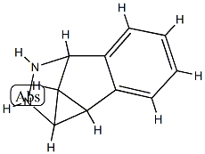 1,2-Diazabenzo[a]cyclopropa[cd]pentalene,  1,2,2a,2b,6b,6c-hexahydro-  (9CI) Struktur