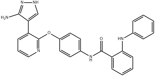 TIE-2 and Aurora inhibitor 1 Structure