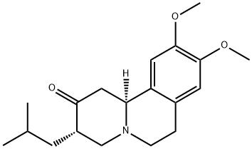 (3S,11BS)-1,3,4,6,7,11B-六氢-9,10-二甲氧基-3-(2-甲基丙基)-2H-苯并[A]喹嗪-2-酮,1026016-84-1,结构式