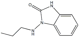 2H-Benzimidazol-2-one,1,3-dihydro-1-(propylamino)-(9CI) 结构式