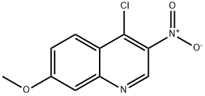 4-chloro-7-methoxy-3-nitroquinoline Structure