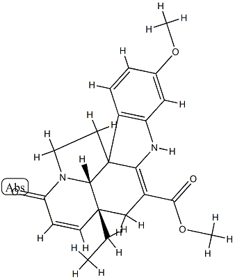 3-oxo-11-methoxytabersonine Structure