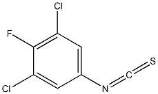 3,5-Dichloro-4-fluorophenyl isothiocyanate 结构式