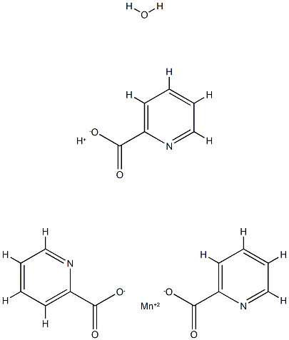 tris(picolinato)manganese(II) 结构式