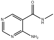 4-氨基-N-甲基嘧啶-5-甲酰胺,102818-44-0,结构式