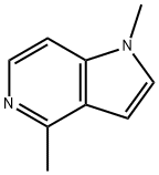 1H-Pyrrolo[3,2-c]pyridine,1,4-dimethyl-(9CI),102839-50-9,结构式