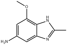 1H-Benzimidazol-5-amine,7-methoxy-2-methyl-(9CI) Structure