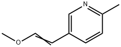 2-Picoline,5-(2-methoxyvinyl)-(6CI) Structure
