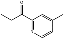 1-Propanone,1-(4-methyl-2-pyridyl)-(6CI) Structure