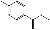 2-Picoline,5-(1-methoxyvinyl)-(6CI) 结构式