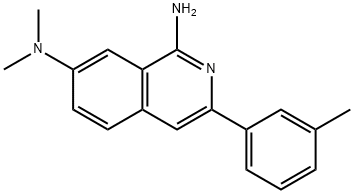 N7,N7-diMethyl-3-M-tolylisoquinoline-1,7-diaMine 277.3636 Structure