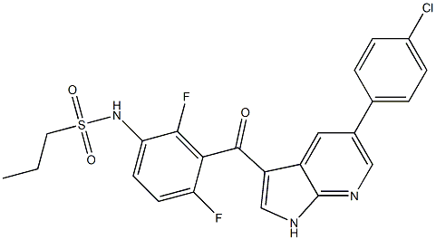 Plx-4032 (RG7024) Struktur