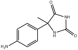 5-(4-aminophenyl)-5-methylimidazolidine-2,4-dione Structure